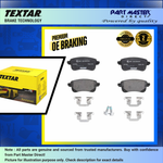Load image into Gallery viewer, Textar 2210301 Rear Brake Pad Set OE Replacement MQ005265 440602652R
