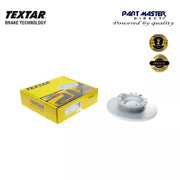 2x Rear Brake Discs 308mm Solid Genuine OE Textar 92273903 fits 1764282 1783910