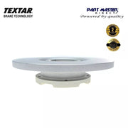 2x Rear Brake Discs 308mm Solid Genuine OE Textar 92273903 fits 1764282 1783910