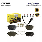 Textar 2626801 Front Brake Pads Set Fits Brembo P85187 7LA698151 7LA698151B