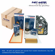 BOSCH AUDI Q7 3.0 TDI SERVICE KIT 2006-2009 ENGINE OIL + AIR FILTER 233BHP BUG