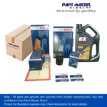 Load image into Gallery viewer, BOSCH AUDI TT 1.8T SERVICE KIT OIL AIR FUEL CABIN FILTER PLUGS 5L OIL 98-06
