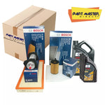Load image into Gallery viewer, BOSCH &amp; FUCHS AUDI Q7 3.0 TDI SERVICE KIT - OIL + FILTERS 2010+ | CJGC CJMA CJGD
