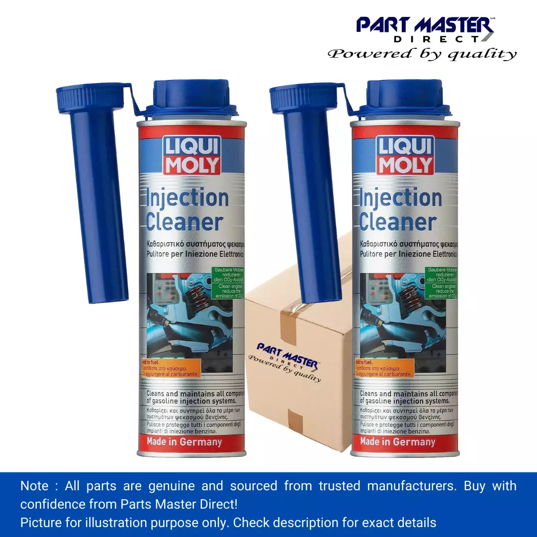2 x LIQUI MOLY Petrol Fuel Injector Cleaner Treatment, Improve Performance 300ml