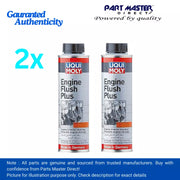 2x Liqui Moly Engine Flush Plus Cleaner Additive 300ml for Petrol & Diesel Engin