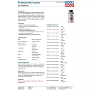 LIQUI MOLY 2591 Engine Oil Additive – Diesel & Petrol Fuel Treatment, 300ml