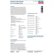LIQUI MOLY Pro-Line Engine Flush 500ml – Petrol & Diesel Additive (2427)