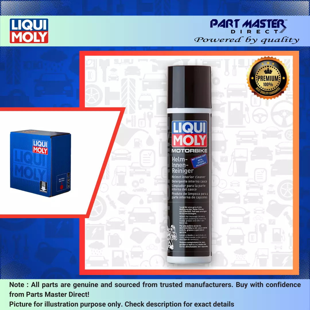 LIQUI MOLY Motorbike Helmet Interior Cleaner– Eliminates Odors 1603 - 300ml