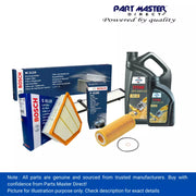 BMW 128D E82 Service Kit - Oil, Air, Cabin Filters + Engine Oil 2006-2012