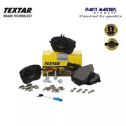 Textar 2298801 Front Brake Pads Set fits 0004205103 0004206902 Premium Quality