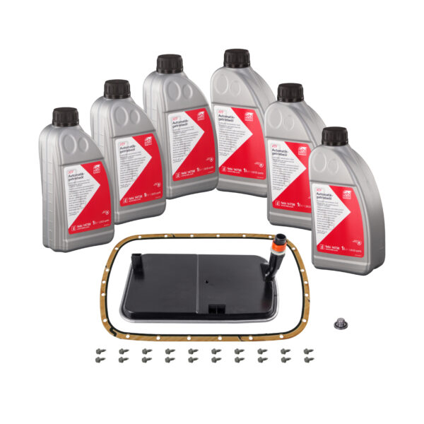 Febi Transmission Oil and Filter Service Kit 176891- High Quality Service Kit for BMW & Land Rover