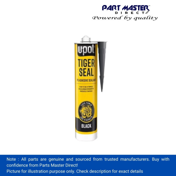 U-POL Tiger Seal Black 310ml Adhesive Sealant TIG/NB