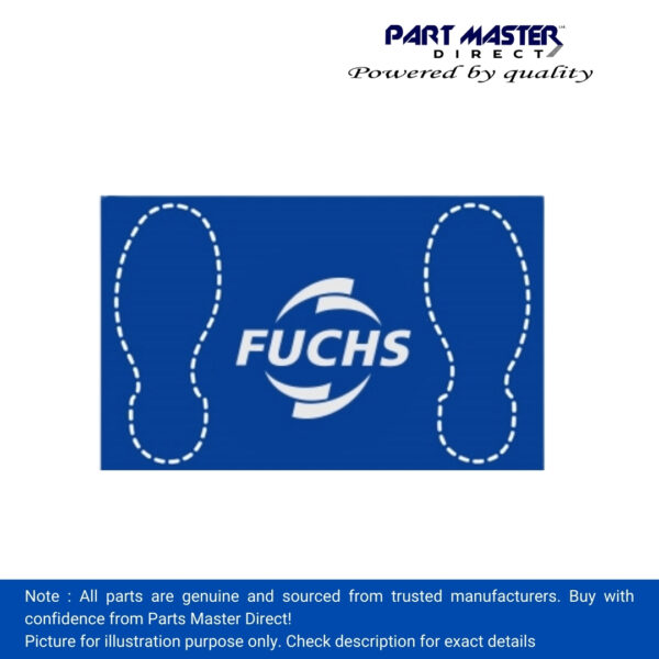 800005250 FUCHS TITAN Floor Mats Roll of 100 - Durable & Versatile