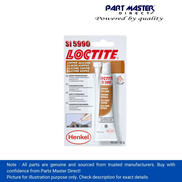 Loctite SI 5990 Silicone Sealant 40ml - 1716588