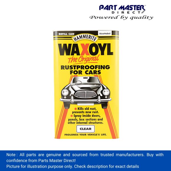 WAXOYL 5092941 Rust Treatment Refill Can - Protects Against Corrosion Rust