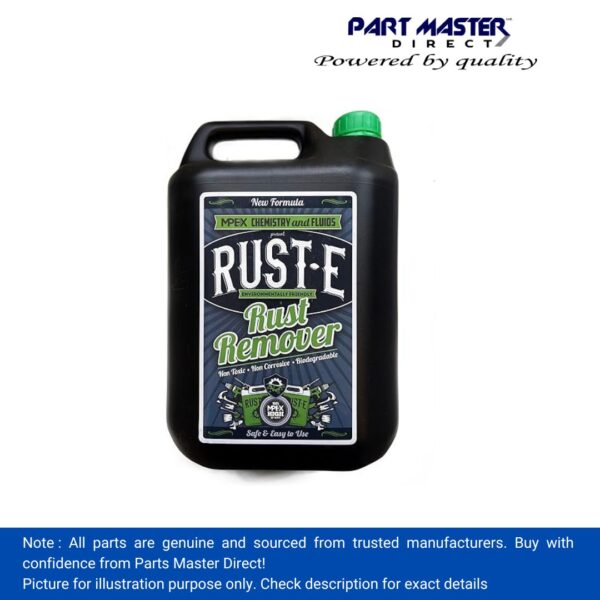 Rust-E 5L Environmentally Friendly Rust Remover LEADING SOLVENTS RUSTE-5L-B Eco Safe Solution