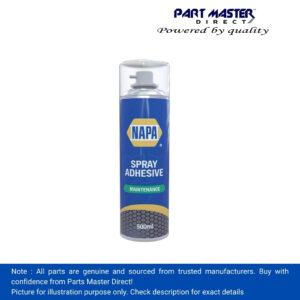 NAPA Adhesive Spray 500ml - Strong Bonding & Quick Drying NMS5500